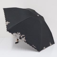 【未使用】ニナリッチ 折り畳み傘 日傘 1級 サマーシールド オーガンジー ⑥ 折りたたみ日傘 NINA RICCI ニナリッチ USED美品 東レサマー