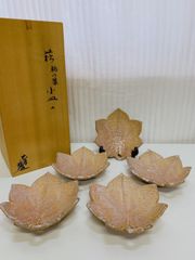 茶道具 信楽焼 高橋楽斎造 ネジ梅 小皿 五客 共箱 V 9662 - メルカリ