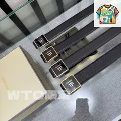 【今日特価】Tom Ford ダブルフェイスレザーベルト