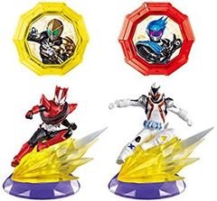 ロックマン フィギュア エックスx3アーマー＆ゼロ消しゴム 塗装品
