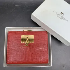 ♡未使用保管♡coureges クレージュ　 二つ折り財布 ロゴ バイカラー 2025年最新】Yahoo!オークション -courreges 財布の中古品・新品