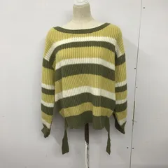 MURUA ムルーア ニット、セーター 長袖 長袖ニットカットソー クルーネック セーター