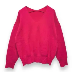 【古着】JOURNAL STANDARD relume ジャーナルスタンダード レリューム Vネック スプリングニット フリーサイズのサムネイル