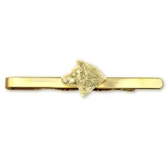 シバイヌ（柴犬） イギリス製 22ctゴールドプレート アート ドッグ タイスライド コレクション （ネクタイピン） 