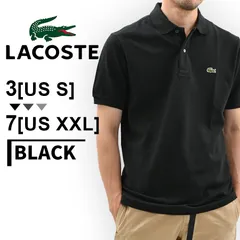 ラコステ LACOSTE ポロシャツ メンズ 鹿の子 半袖ポロシャツ L1212 フララコ 大きいサイズ CLASSIC FIT クラシックフィット【新品・正規品】