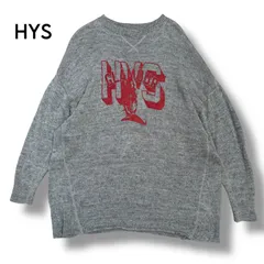 【 HYSTERIC GLAMOUR】リネンブレンド ドルマンニットトップ