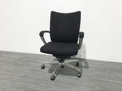 イトーキ エグゼクティブチェア 社長椅子 役員用 ミドルバック プレクサス KWE-665GR-Z9T1 