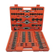 新入荷 タップ&ダイスセット 110pcsセット 工具 ねじ切り加工 ネジ穴 ネジ山 補修 修正 DIY 大工用具