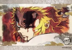 【中古】マグカップ・湯のみ 煉獄杏寿郎 紙製ランチョンマット 「鬼滅の刃 無限列車編・遊郭編 キャラクター絵巻カフェ in ufotable Cafe×マチ★アソビCAFE 第二期」 フード・デザートメニュー注文特典