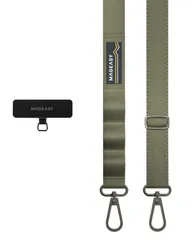 新品 [MagEasy] スマホショルダー 斜めがけ/首掛け/肩掛け 太め スマホストラップ (ストラップ ホルダー 付) スマホ ショルダー ストラップ 携帯ストラップ 携帯ショルダー [ スマートフォン 各種 対応 ] Strap+ Card 20mm