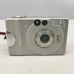 動作確認済　IXY PC1001 Cannon　デジタルカメラ　デジカメ Canon 初代 IXY DIGITAL PC1001 デジカメ シルバー - メルカリ
