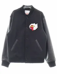 シュプリーム SUPREME 17AW GONZ RAMM VARSITY JACKET BLACK M ゴンズ 