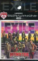 【中古】シール・ステッカー(男性) EXILE CDジャケットステッカー THE MONSTER ～Someday～ 「LAWSON×EXILE」