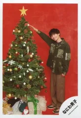【中古】生写真(ジャニーズ) なにわ男子/藤原丈一郎/全身/Greeting Photo ～Christmas 2020～/公式生写真