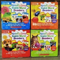 【新品未開封】週末セールNonfiction Sight Word Readers 　ABCD 100册