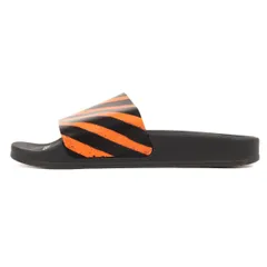 美品 OFF-WHITE オフホワイト サンダル 20SS スプレーストライプ スライドサンダル SPRAY STRIPES SLIDER ブラック 黒 シューズ 靴 ブランド サイズ：25.5cm 40 【メンズ】のサムネイル