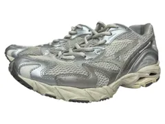 MIZUNO (ミズノ) WAVE RIDER 10 ウェーブライダー D1GA243104 27cm US9 ホワイト×シルバー メンズ/045