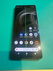 Xperia 5Ⅲ　画面縦線有　充電怪しめ　他良好　中古