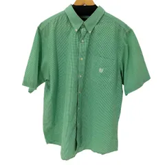 チャップス CHAPS BD S/S ギンガムチェック柄シャツ メンズ JPN：XL 