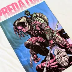 エイリアンVS.プレデター AVP Tシャツ レア オーバーザストライプス エイリアンVS.プレデター AVP Tシャツ レア オーバーザ