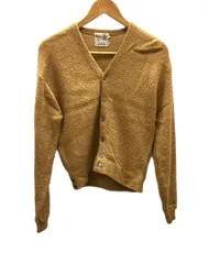 ヴィンテージ vintage 60's 60s 60年代 Glen Dee モヘア混 mohair knit cardigan ニット マスタード カーディガン イエロー Mサイズ 101MT-3252のサムネイル