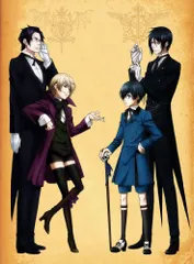 2枚セット　DVD特典　シエル　セバスチャン　黒執事　ポスター　サーカス 黒執事 Book of Circus Ⅱ (DVD)【完全生産限定版】・黒執事