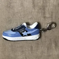 BAPESTA ブルーカモ　美品　25cm スニーカー キャンバス ベイプスタ アベイシングエイプ BAPESTA ブルーカモ 美品 25cm スニーカー