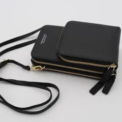 スマホポーチ スマホショルダー 黒 2504010003