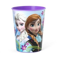아나운서와 눈의 여왕 파티 컵 473ml (2 명과 함께) 미국 잡화 아메리칸 잡화