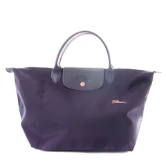 ロンシャン LONGCHAMP ル プリアージュ クラブ M トートバッグ パープル ワンポイント 折りたたみ ナイロン L1623619645 /AS ■OS  
