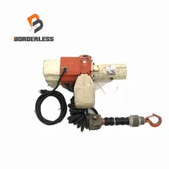 ☆中古品☆ KITO キトー 100V 電動 チェーンブロック ED2-214 荷重160㎏ 揚程6m ウインチ ホイスト 93317のサムネイル