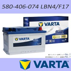VARTA 580-406-074(LBN4/F17) BLUE DYNAMIC 欧州車用バッテリー