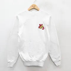 S/古着 TULTEX 長袖 スウェット メンズ 80s 鈴 ラグラン クルーネック 白 ホワイト 25sep27 中古 スエット トレーナー トップス
