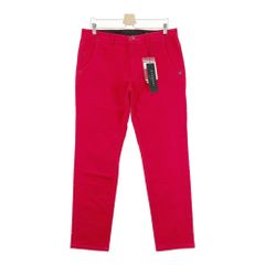 サイズ：LL ST ANDREWS セントアンドリュース  ストレッチパンツ  レッド系 [240101496632] ゴルフウェア メンズ ストスト サイズ：LL ST ANDREWS セントアンドリュース ストレッチパンツ