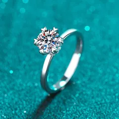 リング 指輪 モアサナイト 0.5ct シルバー925 人工ダイヤモンド モアッサナイト レディース ファッション アクセサリー 人気 普段使い プレゼント 記念日 mjz183