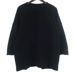 リサウンドクロージング/RESOUND CLOTHING THREE-QUARTER SLEEVE WAFFLE T 七分袖 カットソー ブラック  サイズ メンズ2のサムネイル