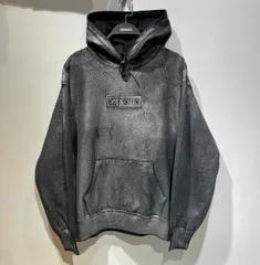 Supreme MM6 Maison Margiela Foil Box Logo Hooded Sweatshirt Size-M シュプリーム MM6 メゾン マルジェラ フォイル ボックスロゴフーデッドスウェットシャツパーカー 心斎橋店 