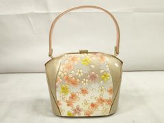 平和屋着物○上質な紬 間道 正絹 逸品 AAAV9431ph