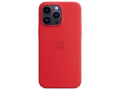 【訳あり品】【箱破損】【未開封・未使用】Apple MagSafe対応 iPhone 14 Pro Max シリコーンケース （PRODUCT） RED [MPTR3FE/A]   (10日間保証）