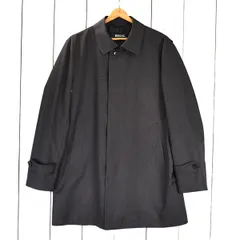 未使用タグ付☆リーガル ステンカラーコート ゴム引きコート ライナー LL 紺 取り外しライナー付き ダウンライナー ステンカラーコート JUNKO