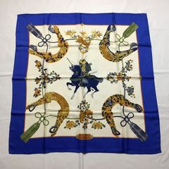 2507-9｜美品｜エルメス カレ 90 スカーフ シルク カーキ HERMES - 2507-99｜美品｜エルメス カレ 90 スカーフ シルク