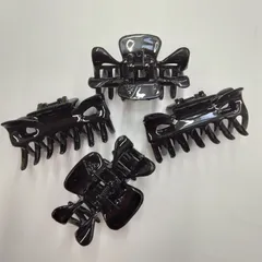 ●プラバンス ヘアアクセ バンスクリップ ミニクリップ 3.8㎝ x4個セット シンプル 髪飾り 大人 かわいい おしゃれ