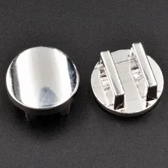 ビーズクラブ 帯留め 丸 古代銀 15mm 5個セット 帯留め金具 帯締め 帯飾り パーツ  ハンドメイド DIY