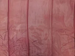 〔楽布特選〕P13669　二重紗袷夏着物　bｆｎ