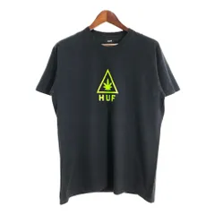 HUF ハフ Ｔシャツ ブラック(メンズ L)中古 古着 U1311のサムネイル