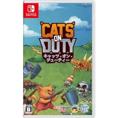 特典付 Cats on Duty キャッツ・オン・デューティー Nintendo Switch ニンテンドースイッチ ゲームソフト JAN:4580694044581 ≡A3098