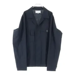 Maison Margiela 10 (メゾン マルジェラ) 20SS フロントポケット シャツジャケット ブラック S50DL0426 S4433のサムネイル