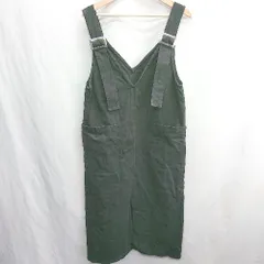 ◇ ⊇ prose verse プロズヴェール 綿 サロペット風 ロング ワンピース サイズM ブラック レディース E  【1412090053269】