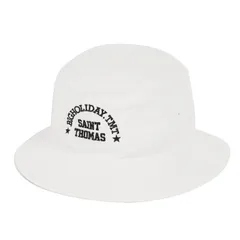 新品 TMT ティーエムティー ハット サイズ:M ロゴ刺繍 ツイル バケットハット BUCKET HAT ホワイト 白 帽子【メンズ】のサムネイル