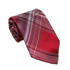 【新品】Vivienne Westwood ヴィヴィアンウエストウッド ネクタイ AW2023 S81050004 W00O9 H401CS-RED 先幅約8.5cm 送料無料  専用BOX 箱付き シルク100％ ギフト 人気 高級 ブランド 成人式 就職祝